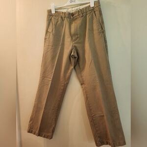 Dockers Men's Tan Chinos Classic Cotton Blend‎ Straight Leg (Size 30x30)